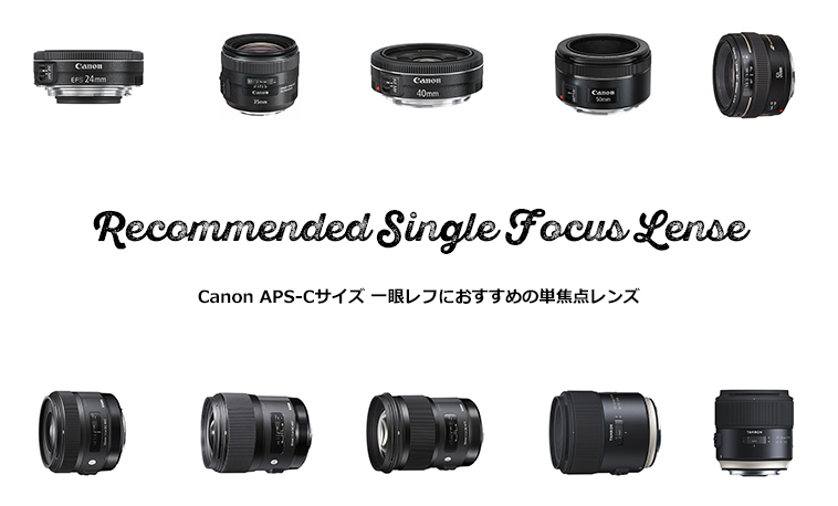 Canon 単焦点レンズ